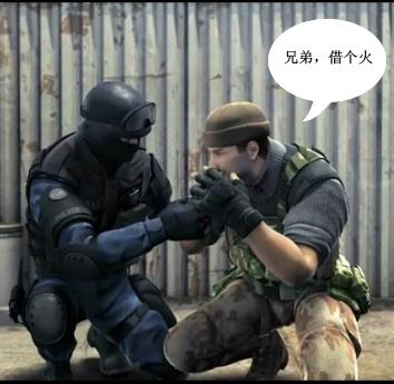 对于烟民来说,战斗神马的都是浮云!