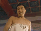 周星驰搞笑QQ表情动态图片：龙抓手