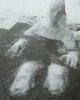 雪人艺术图片：不愧是高材生，堆个雪人都这么