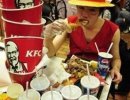 KFC感悟：吃货的人生就像一列火车……