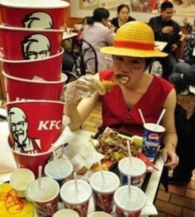 KFC感悟：吃货的人生就像一列火车……