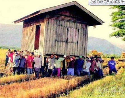 见过真正的“搬家”吗？