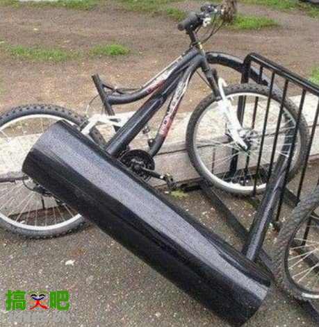 霸气重量级的车锁，看谁还敢偷我的自行车