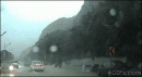 搞笑动态图片：看看什么叫幸运