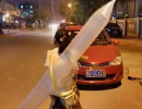 搞笑人物：光棍节后女友离开的背影
